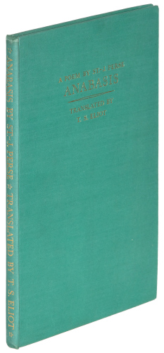 Anabasis: A Poem by St. J. Perse