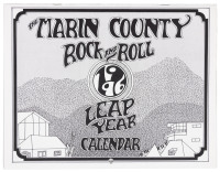 Marin County Rock and Roll Leap Year Calendar 1996