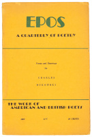Poems and Drawings [in] Epos: A Quarterly of Poetry, Extra Issue, 1962