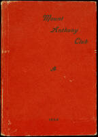 The Mount Anthony Club of Bennington Centre Vermont: Constitution and By-Laws. With a List of Officers and Members