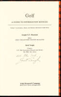 Golf: A Guide to Information Sources