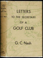 Letters to the Secretary of a Golf Club