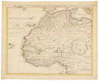 Carte de la Barbarie de la Nigritie et de la Guin&eacute;e