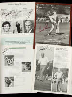 The Arnold Palmer Golf Exhibition & Clinic, souvenir programs - signed