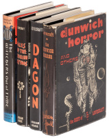 Four collections of Lovecraft from Arkham House