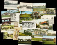 Collection of approximately 325 golf related postcards