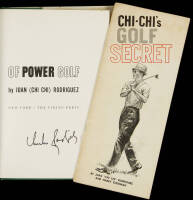 Two books by Juan "Chi Chi" Rodriguez - Both signed