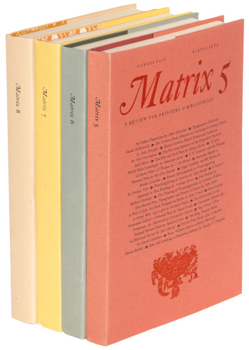 Matrix: A Review For Printers and Bibliophiles