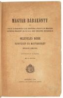 Magyar B&aacute;bak&ouml;nyv... Kibocs&aacute;tott 1902. &Eacute;vi 60.000 Sz&aacute;mu Rendelet&eacute;vel Magyarorsz&aacute;gon az Okleveles B&aacute;b&aacute;k Tanit&aacute;s&aacute;t &eacute;s Mesters&eacute;g&eacute;t K&ouml;telezőleg Szab&aacute;lyozza