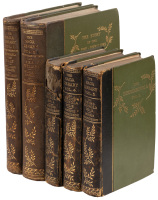 Five volumes of Icelandic sagas