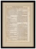 Original Leaf from the First Folio edition of The First Part of King Henry the Fourth