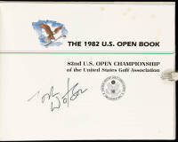 The 1982 U.S. Open Book - Signed by Tom Watson