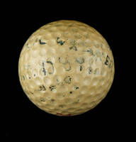 Vintage Golf Ball signed by Cyril Walker, Pat Doyle and one unidentified