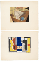 Six pochoir and collotype prints from Dix Reproductions