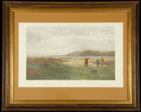 The Drive &ndash; hand-colored print, framed