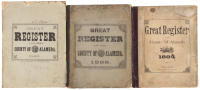 WITHDRAWN - Great Register of the County of Alameda