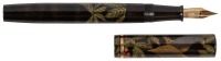 SAILOR: Ravens and Japanese Blueberry Tree Vintage Vest-Form Maki-e Fountain Pen