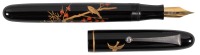 PLATINUM: Japanese Nightingale and Plum Blossoms Vintage Maki-e Fountain Pen