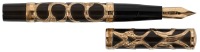 PARKER: No. 41 Gold-Plated Filigree Eyedropper Fountain Pen, c.1906