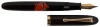 PLATINUM: Black Lacquer Hannya Mask Vintage Fountain Pen