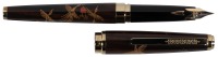 SAILOR: Butterflies and Cranes Lacquered Wood Maki-e Fountain Pen