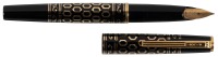 PILOT: Black Lacquer with Geometric Patterns Fountain Pen