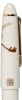 SAILOR: Ivory Resin "Cattleya" (Orchid) Maki-e and Raden Fountain Pen - 4