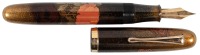 [JAPANESE LACQUER]: Lion and Chrysanthemum Emperor Fountain Pen