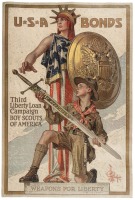 U*S*A Bonds: Third Liberty Loan Campaign, Boy Scouts of America - Weapons for Liberty