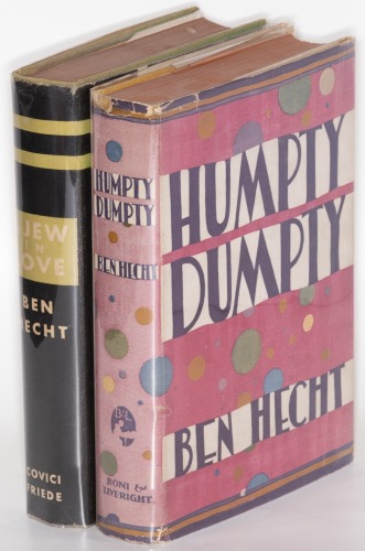Two titles by Ben Hecht