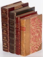 Four finely bound volumes