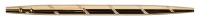 CARAN d'ACHE: Gold-Plated Ballpoint Pen with Princess-Cut Gems