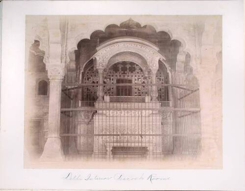 Album with 12 mounted albumen photographs of India
