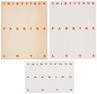 Thirtyfour Parking Lots in Los Angeles [with] two tributes to the original