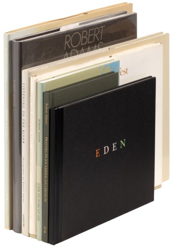 Seven photobooks by Robert Adams