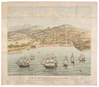 View of San Francisco, formerly Yerba Buena, in 1846-7, Before the Discovery of Gold