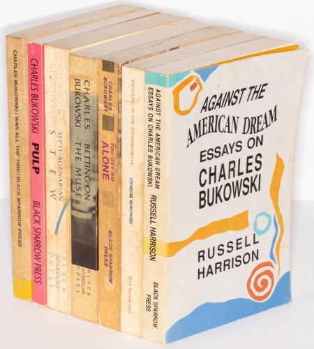 Seven Bukowski titles in wrappers