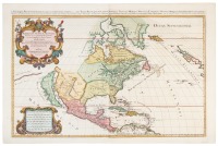 Amerique Septentrionale divis&eacute;e en ses principales parties, ou sont distingu&eacute;s les uns des autres les Estates suivant quils appartiennent presentemet aux Fran&ccedil;ois, Castillans, Anglois, Swedois, Danois, Hollandois Tiree des Relations de toutes ces Nations.