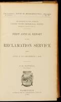 First Annual Report of the Reclamation Service from June 17 to December 1, 1902