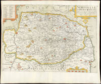 Norfolciae Comitatus quem oli Iceni Insederunt...Auctore Christiphore Saxton