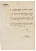 Work contract for an emancipated slave from Africa