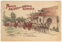 Trail Drives and Saddle Horses: El Tovar Hotel and Bright Angel Camp