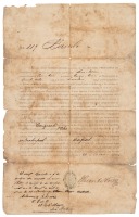 Contract of a Chinese slave/indentured servant in Cuba, in Spanish and Chinese
