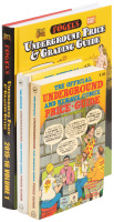 The UNDERGROUND and NEWAVE COMIX PRICE GUIDE (Two Copies, Signed Hardcover and Softcover) * FOGEL'S UNDERGROUND PRICE & GRADING GUIDE (Signed Hardcover) * Lot of Three Books