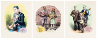 Beloved Music Makers of Days Gone By * Portfolio of Three R. Crumb Portraits * Signed