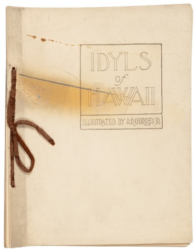 Idyls of Hawaii (cover title)
