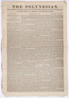 The Polynesian: Published Weekly, at Honolulu, Oahu, Hawaiian Islands