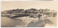 "Bath House and Cove La Jolla Cal USA"