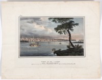 View of St. Louis. From the Illinois Shore.