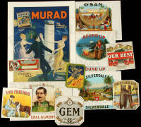 Small collection of cigar box labels